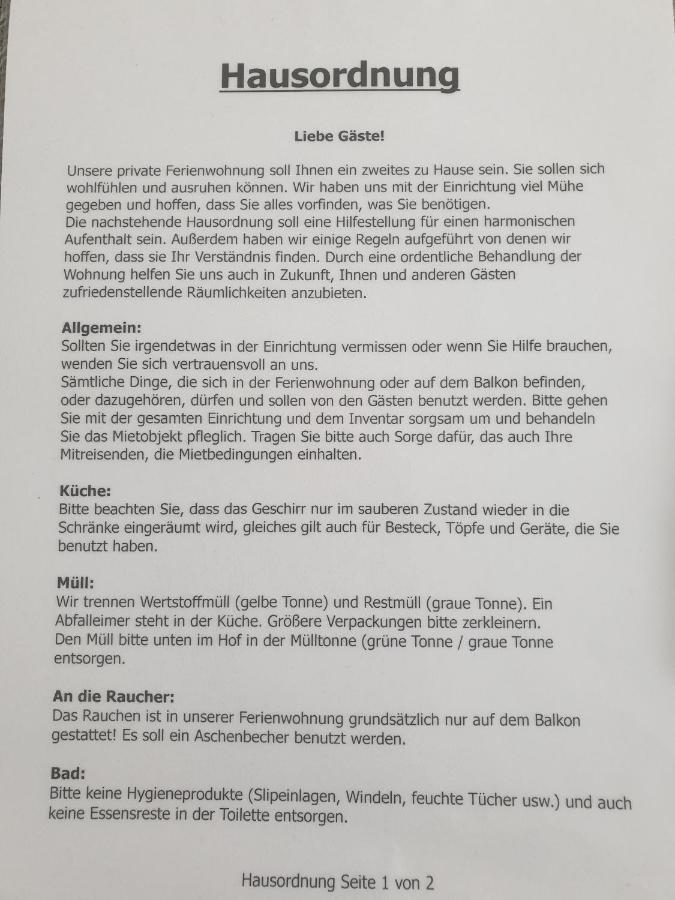 Ferienwohnung Sobichowski Rust Eksteriør billede